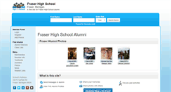 Desktop Screenshot of fraserhighschool.net